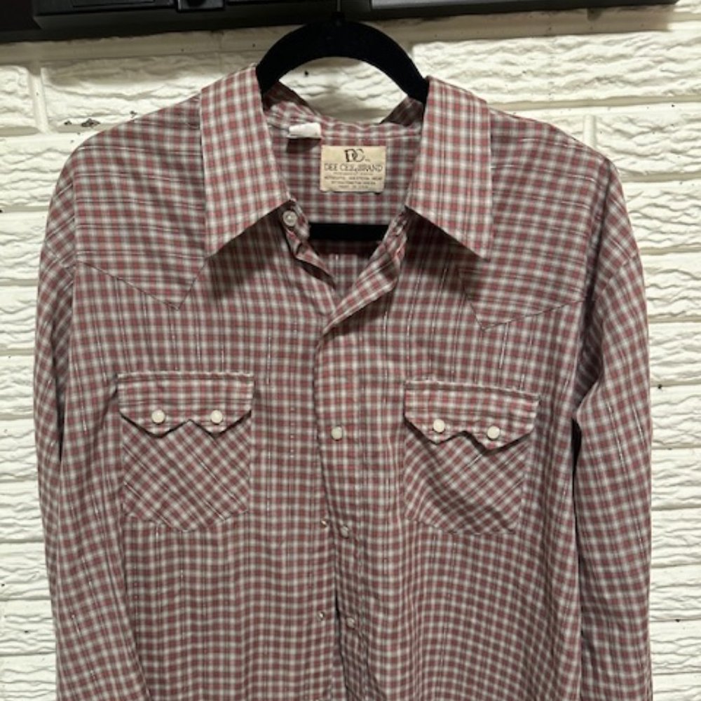 Vintage DC Dee Cee Brand Western Pearl Snap Cowboy Rodeo Shirt